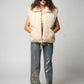 Diagonal Buckle Denim Pants