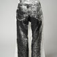 Drawstring Denim Pants