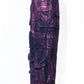 Luxury Purple Bronzing Wideleg Jeans