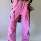 Flash Pink Denim Pants