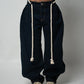 Washed Wide Leg Stitching Jeans