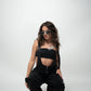 Zipper Denim Overalls