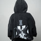 Snow Washed Zip-Through Hoodie