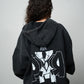 Snow Washed Zip-Through Hoodie