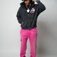 Snow Washed Zip-Through Hoodie